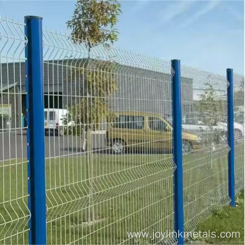 green coated curved welded wire mesh